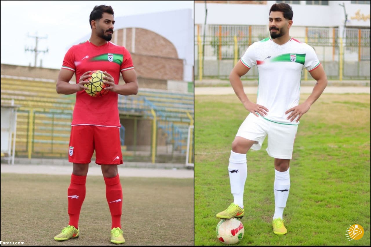(عکس) رونمایی از پیراهن جدید تیم ملی فوتبال ایران