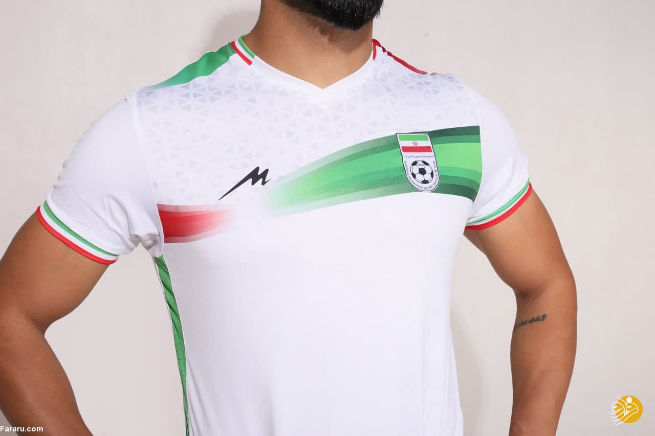 (عکس) رونمایی از پیراهن جدید تیم ملی فوتبال ایران