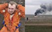 (ویدئو) سرنگونی جنگنده روس و اسارت خلبان در اوکراین