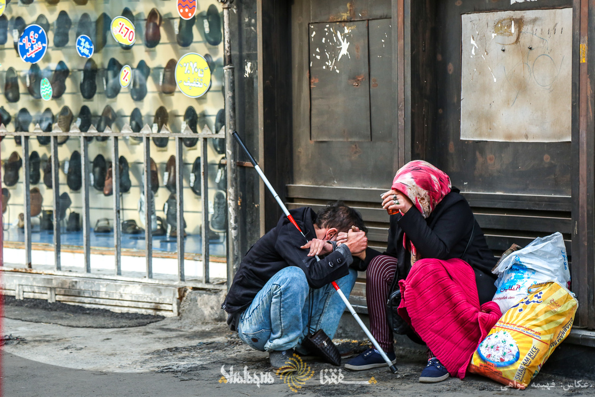 (تصاویر) زنان آسیب دیده در شهر تهران