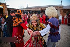 (تصاویر) مراسم عروسی سنتی ترکمن