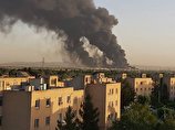 (ویدئو) آتش‌سوزی در پالایشگاه تهران