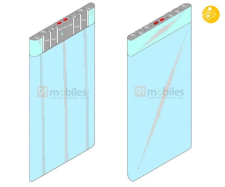 (تصاویر) گوشی عجیب سامسونگ با نمایشگر قابل جدا شدن