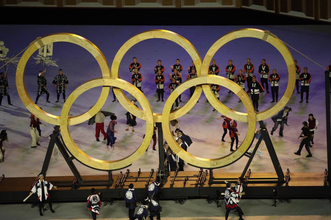 (تصاویر) مراسم افتتاحیه المپیک ۲۰۲۰ توکیو