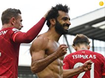 (تصاویر) عضلات بدن محمد صلاح سوژه شد