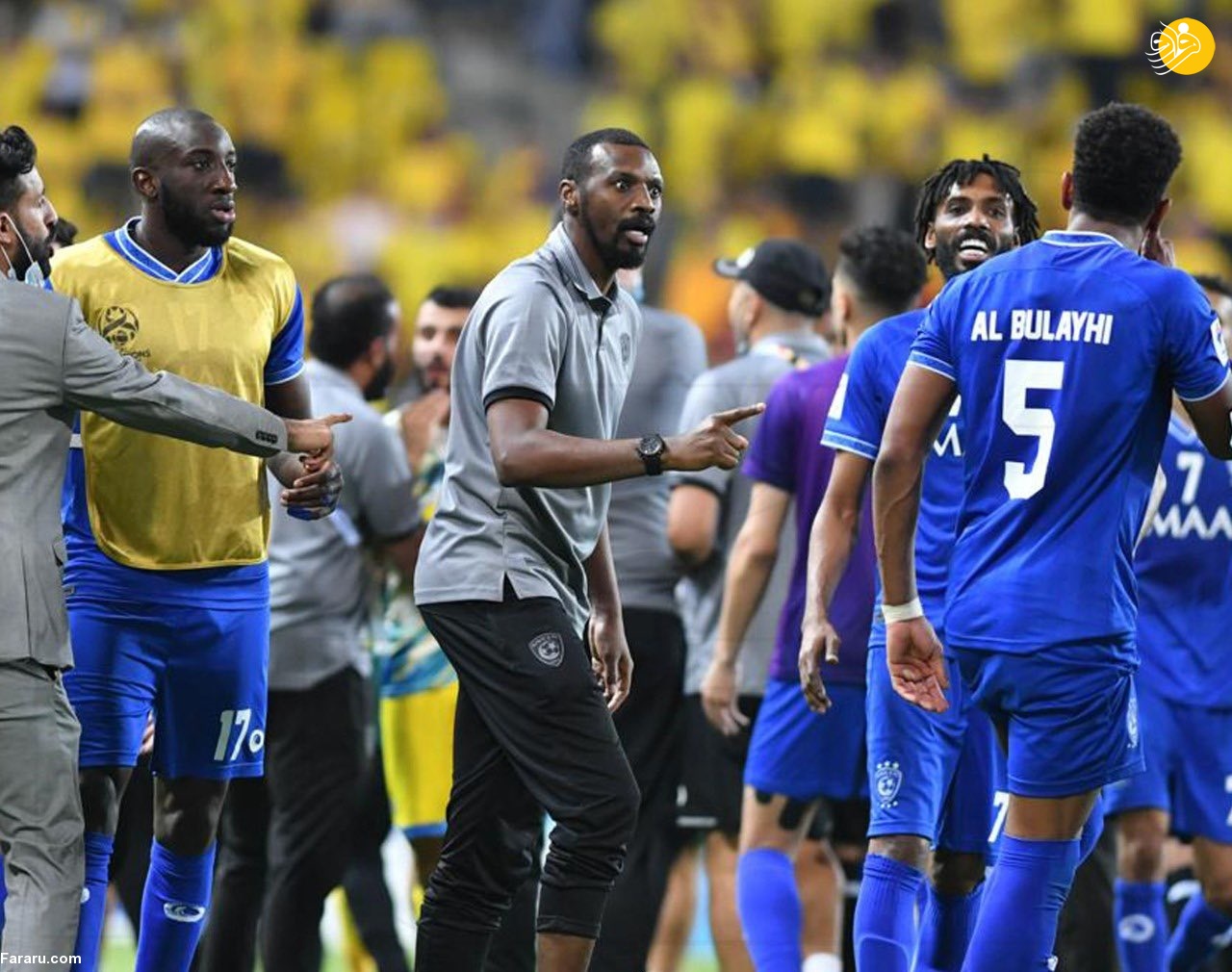 (ویدئو) درگیری شدید در پایان بازی الهلال و النصر 3