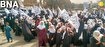 (عکس) دختران جوان در تجمع حمایت از طالبان