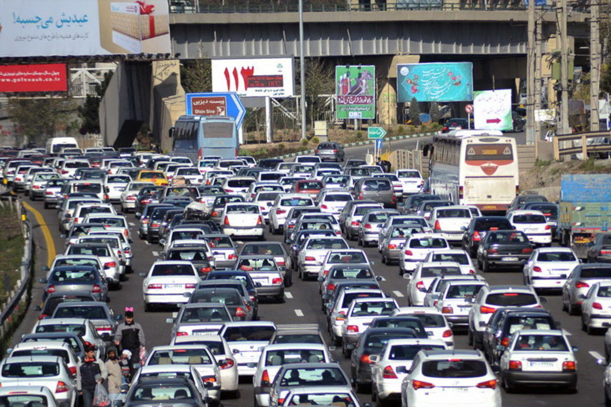دو خطای دید در ترافیک تهران