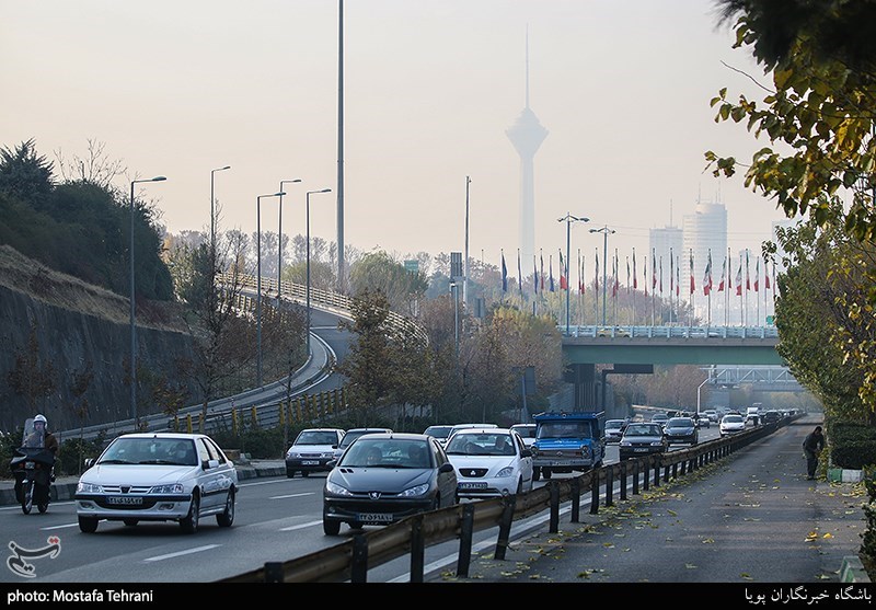 تصاویری از وضعیت قرمز تهران