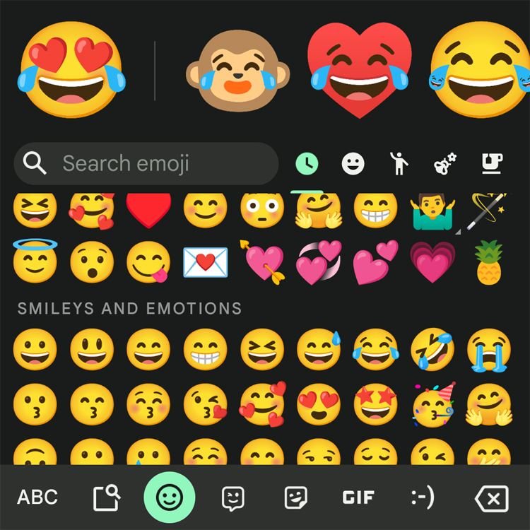 ساخت ایموجی‌های جذاب و جدید با استفاده از Gboard Emoji Kitchen در اندروید