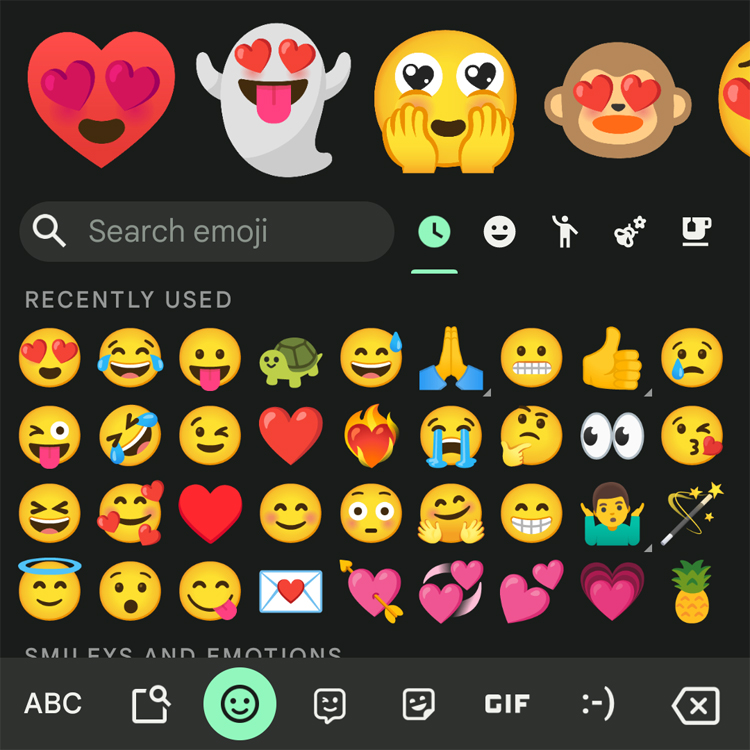 ساخت ایموجی‌های جذاب و جدید با استفاده از Gboard Emoji Kitchen در اندروید