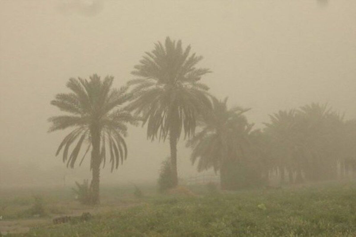 موج قوی گرد و خاک خوزستان را فرا می‌گیرد