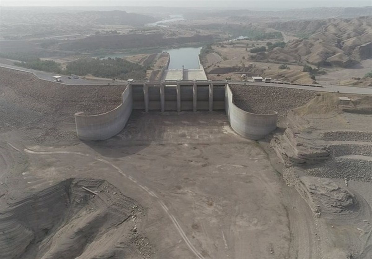 زنگ خطر جدید برای سد کرخه؛ کاهش 60 درصدی ذخیره آب بزرگترین سد ایران