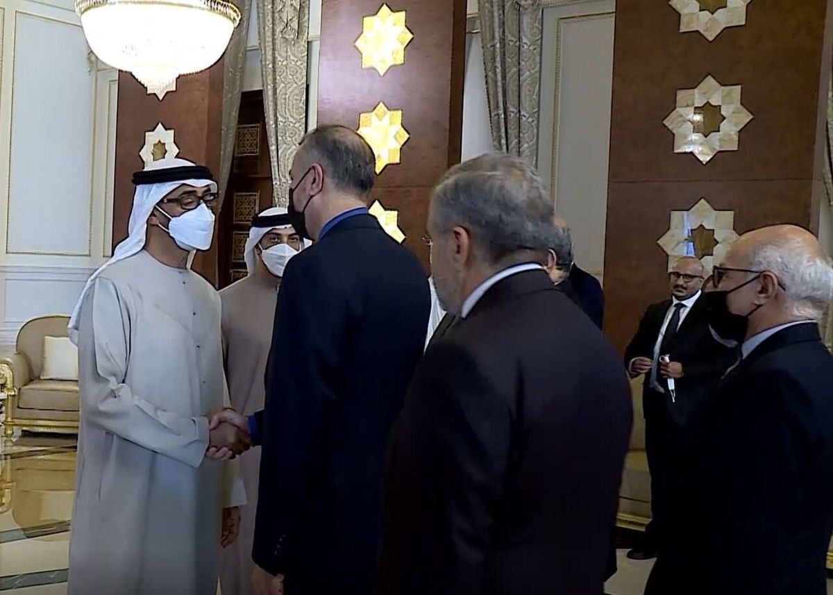 رایزنی‌ امیرعبداللهیان با رئیس جدید امارات