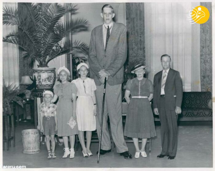 (تصاویر) رابرت وادلو، بلندترین مرد تاریخ