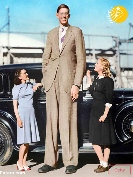 (تصاویر) رابرت وادلو، بلندترین مرد تاریخ