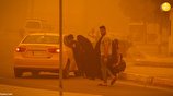 (ویدئو) طوفان نارنجی؛ عراق در تسخیر ریزگردها