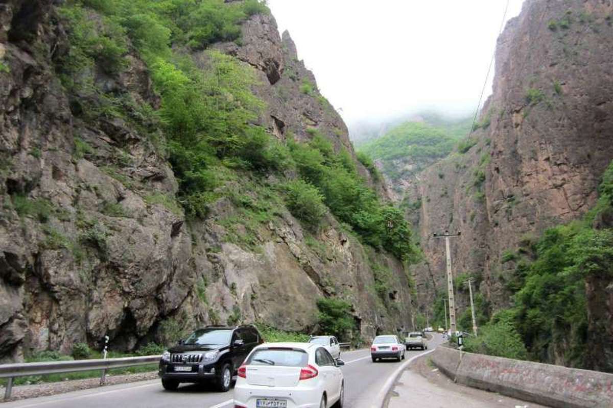 جاده چالوس فردا دوطرفه می‌شود