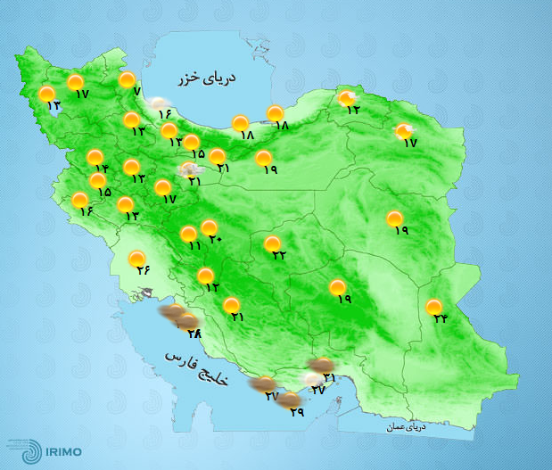 آب و هوای ایران 