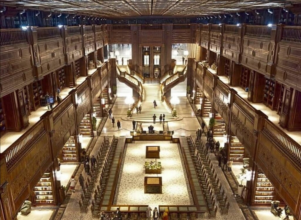  لاکچری‌ترین کتابخانه ایران 