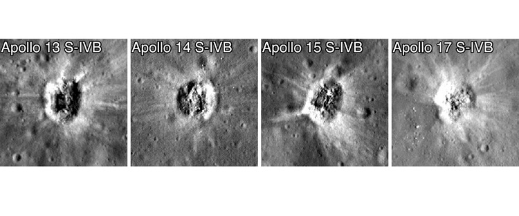 (تصاویر) ماجرای کشف محل اصابت یک موشک مرموز با ماه چیست؟