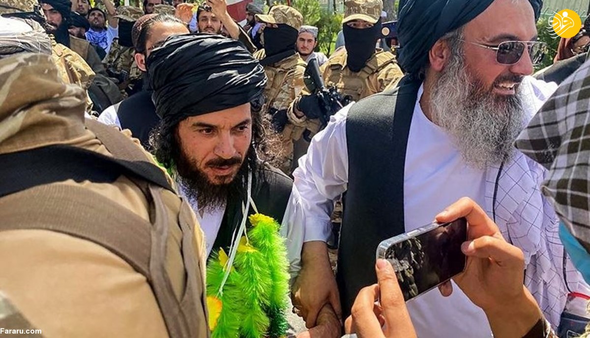 (ویدئو) استقبال طالبان از پیک القاعده آزاد شده از گوانتانامو