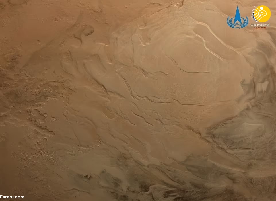 (ویدئو) فضاپیمای چینی تصاویری تازه از کل سیاره مریخ را ثبت و ارسال کرد
