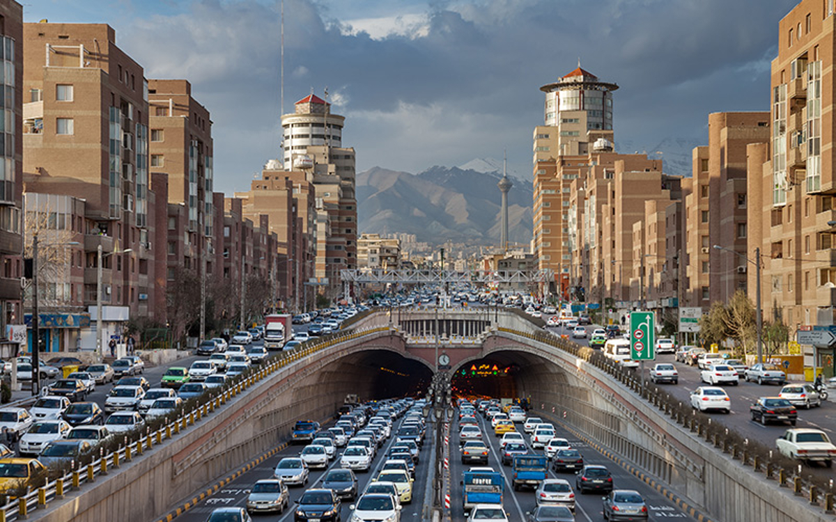 بزرگراه‌های پرترافیک تهران در صبح 23 مردادماه 1401