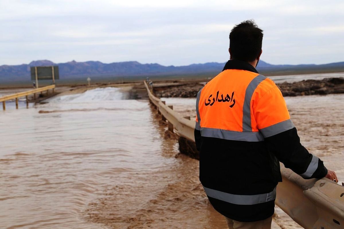 (ویدئو) تصاویری هولناک از وقوع سیل در روستای دهنار فیروزکوه