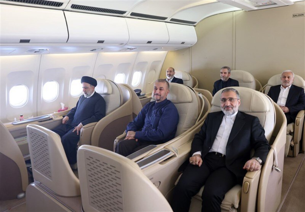 (ویدئو) بغض رئیسی در هواپیما: من باید صدای ملت ایران باشم