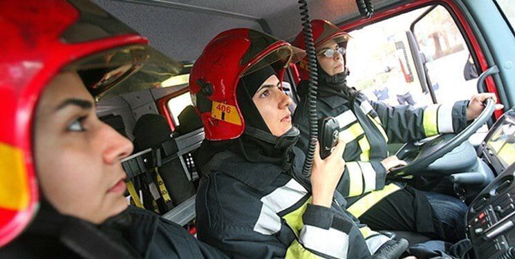 آغاز فعالیت 16 آتش‌نشان زن
