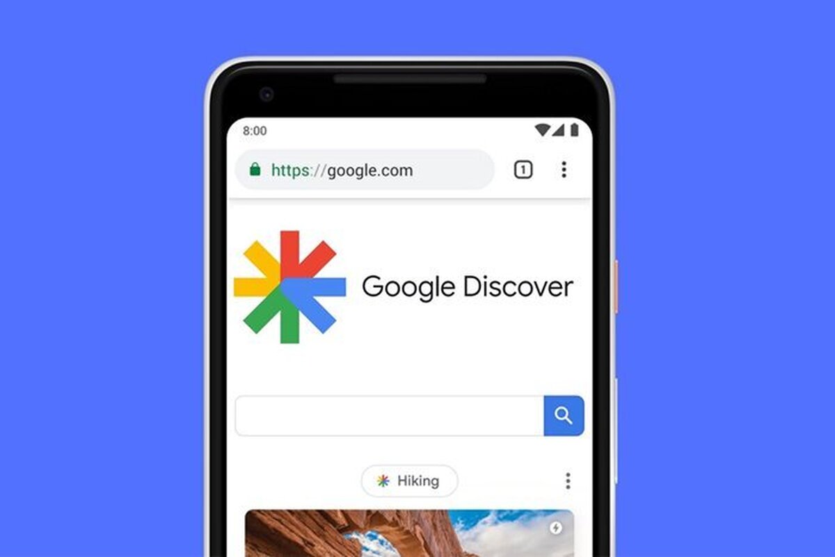 اختلال در گوگل دیسکاور موبایل