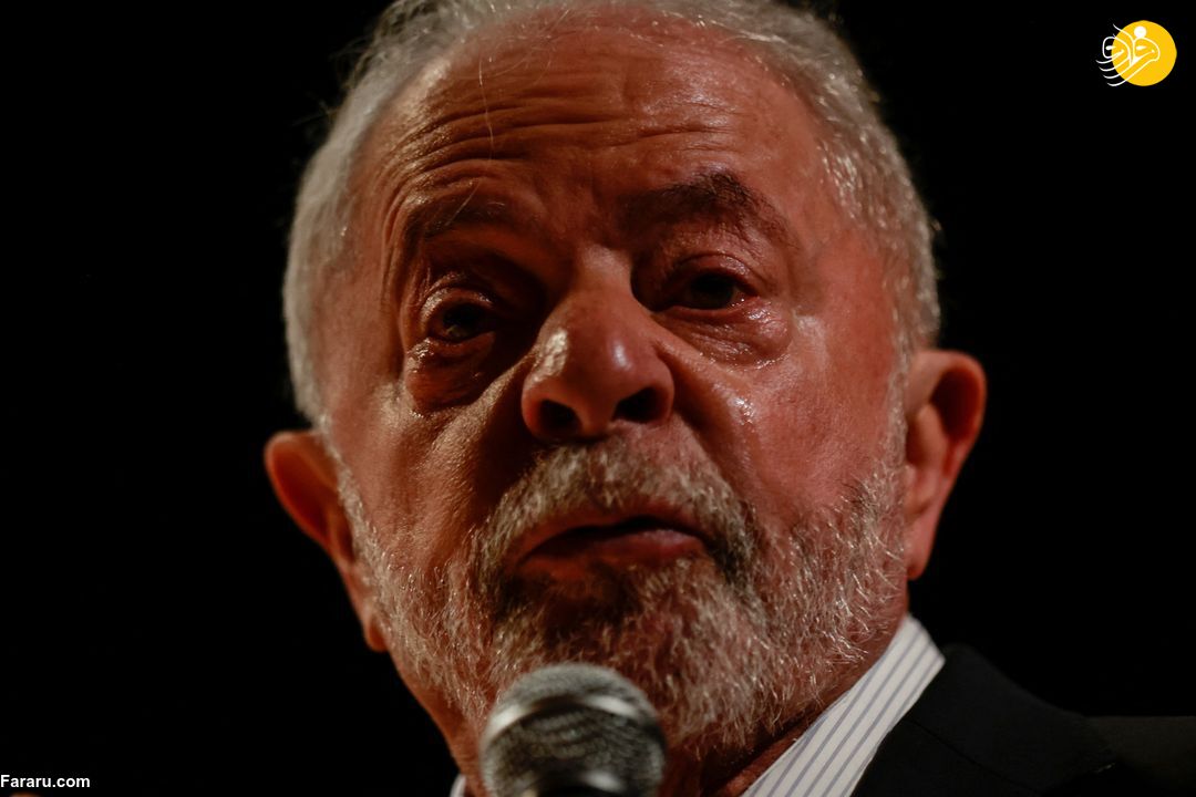 عکس گریه کردن رئیس جمهور برزیل