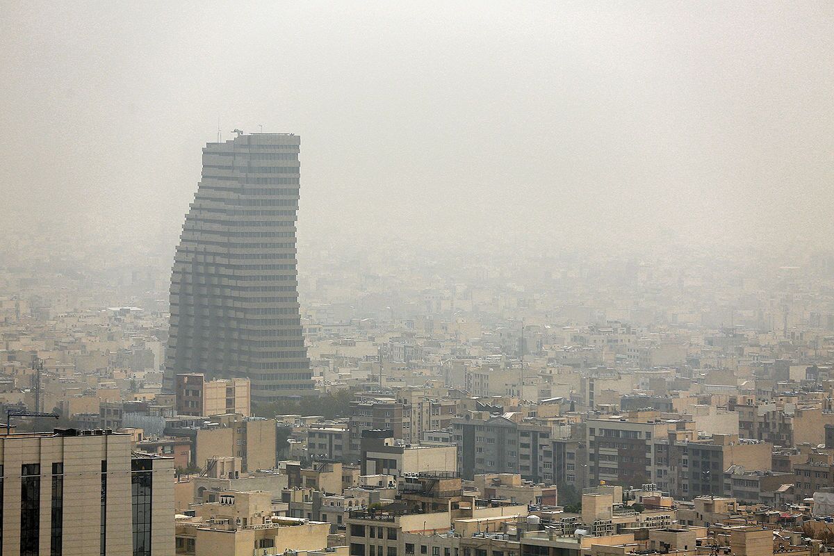 آلودگی پایتخت 6 برابر سقف مجاز / هوای تهران «نارنجی» شد
