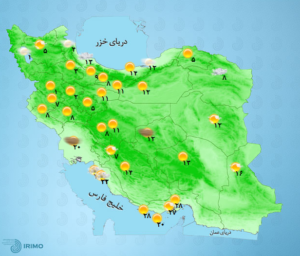 آب و هوای تهران