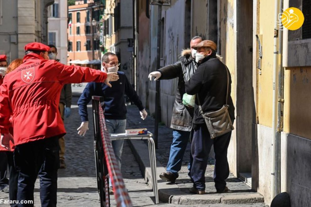 رسیدگی به وضعیت بی خانمان ها در رم ایتالیا
