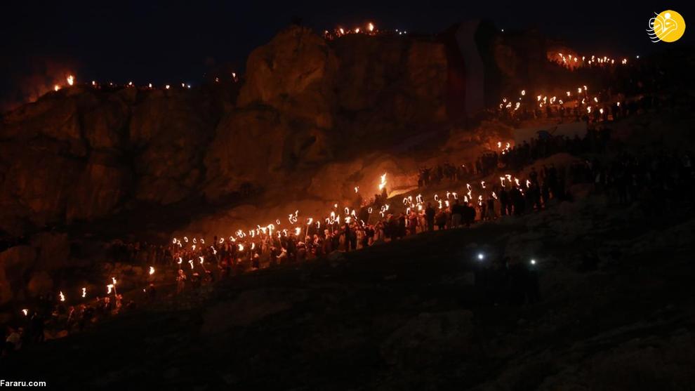 جشن عید نوروز در کردستان عراق (تصاوير)