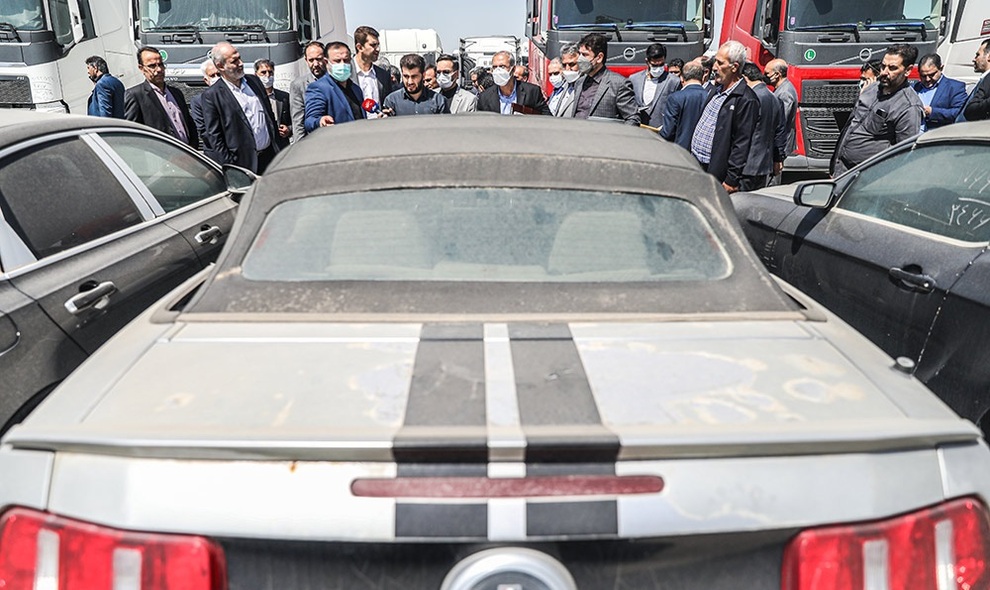 خودروهای خارجی در گمرک استان تهران(تصاویر)