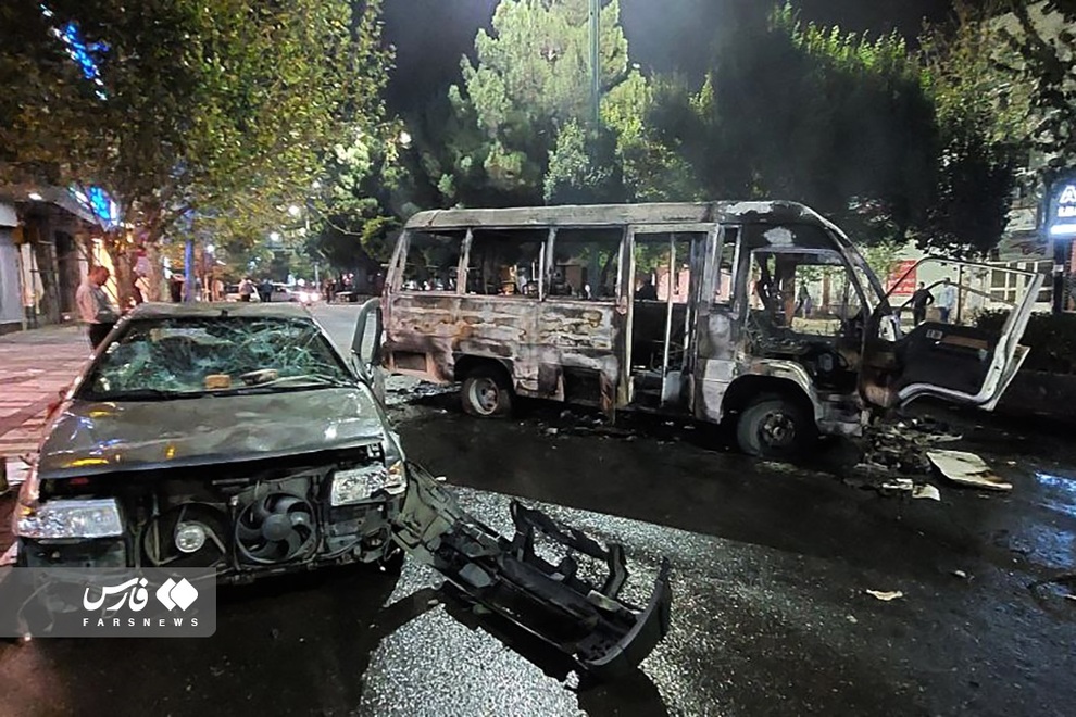 تصاویری از اعتراضات خیابانی از رشت تا بندرعباس به روایت خبرگزاری فارس