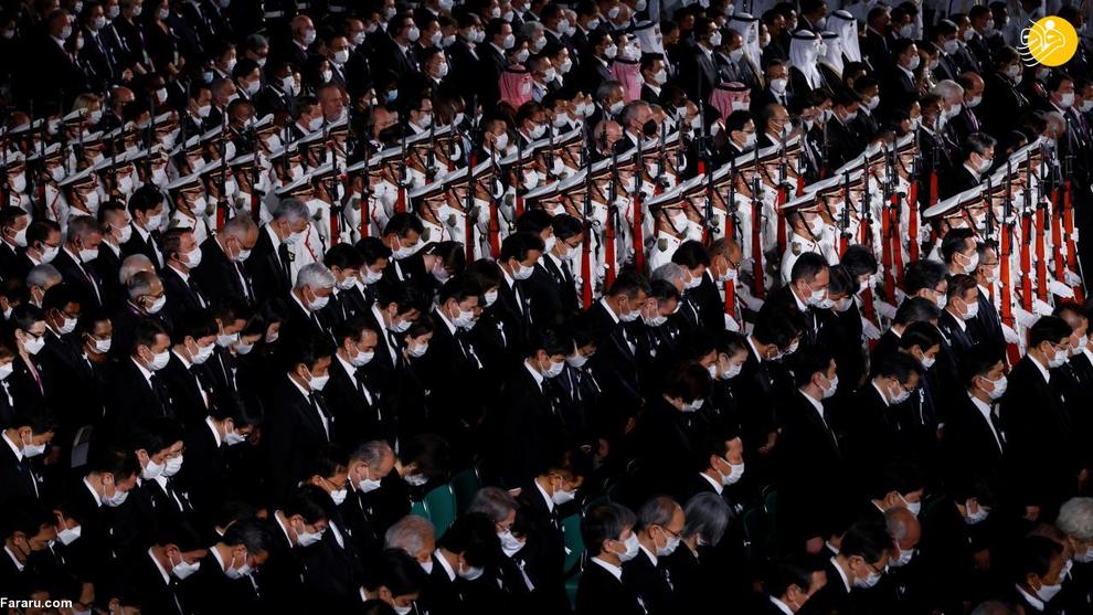 مراسم تشییع خاکستر شینزو آبه(تصاویر)