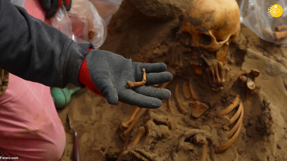 کشف اتفاقی یک گورستان ۸۰۰ساله