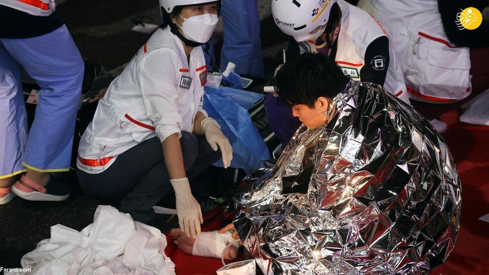 هالووین مرگبار کره‌جنوبی با ۱۴۶ کشته و دهها زخمی + تصاویر