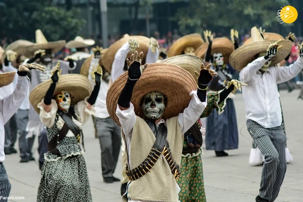 جشن روز مردگان در مکزیک