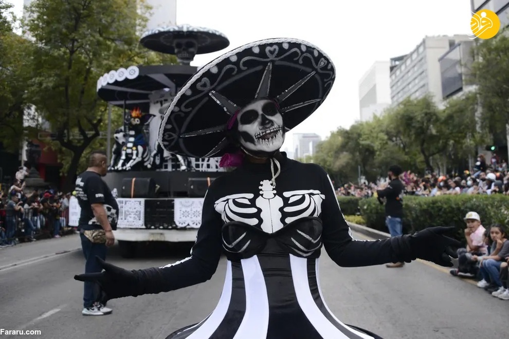 جشن روز مردگان در مکزیک
