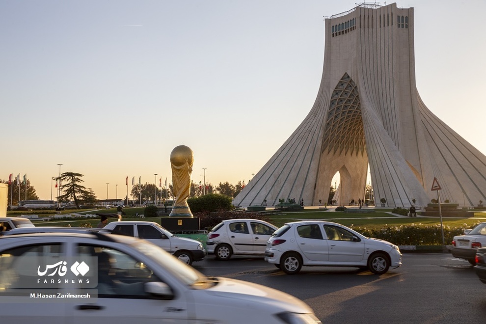 حال و هوای تهران در آستانه جام جهانی